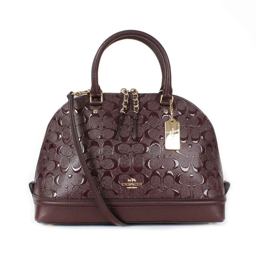 COACH Sierra Satchel, Signature Patent # F55449